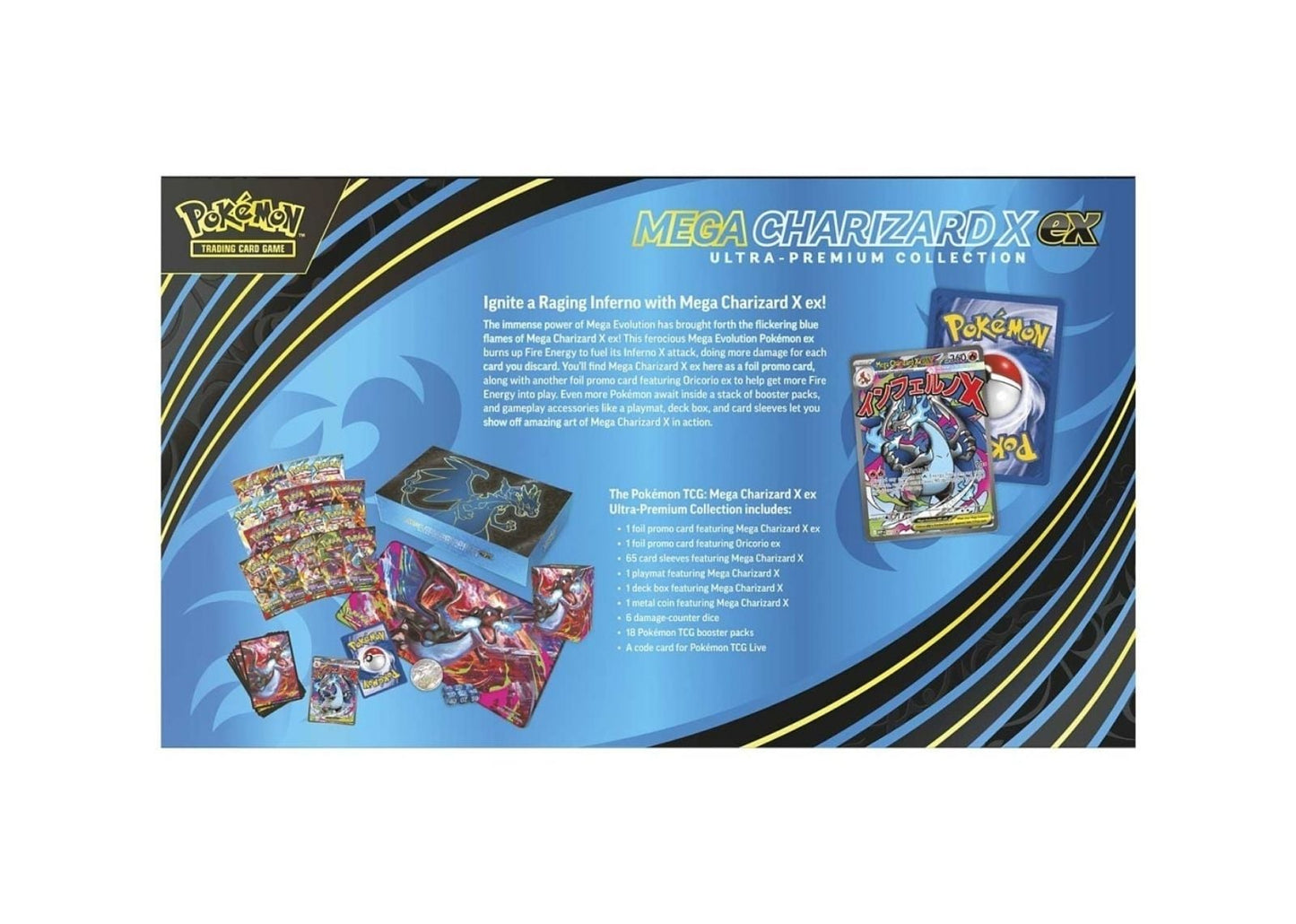 2025 Pokémon Mega Evolution Charizard X ex Ultra-Premium Collection