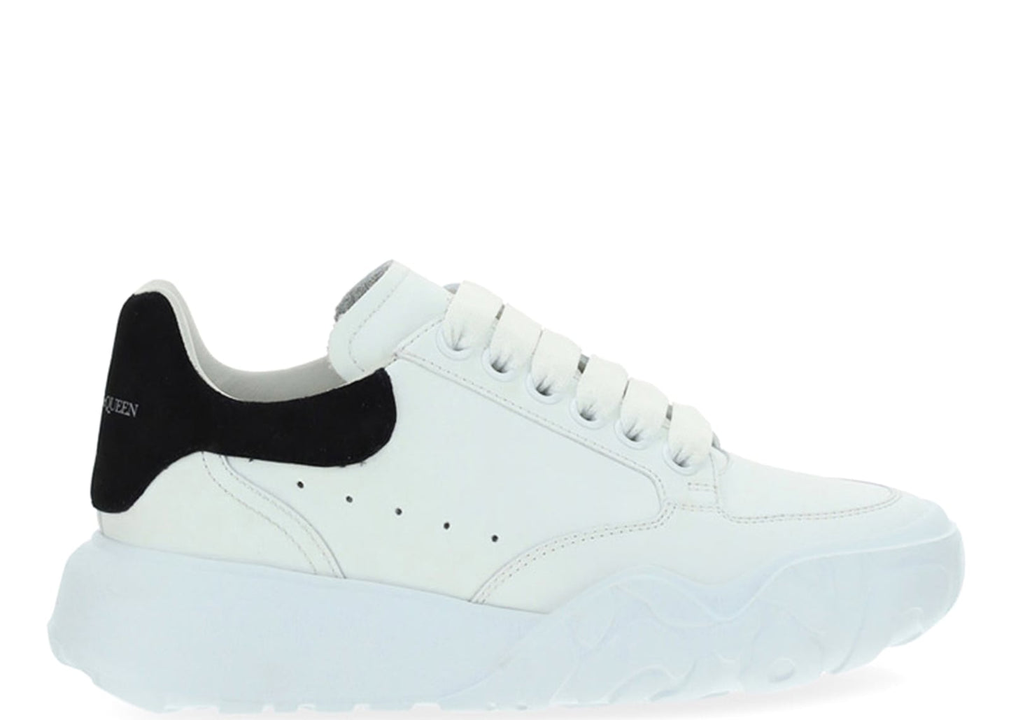 Oversized Court Trainer White Black (W)