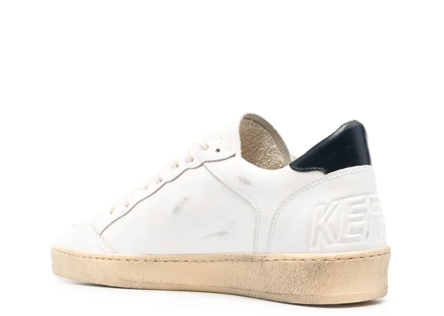 Ball-Star White Leather