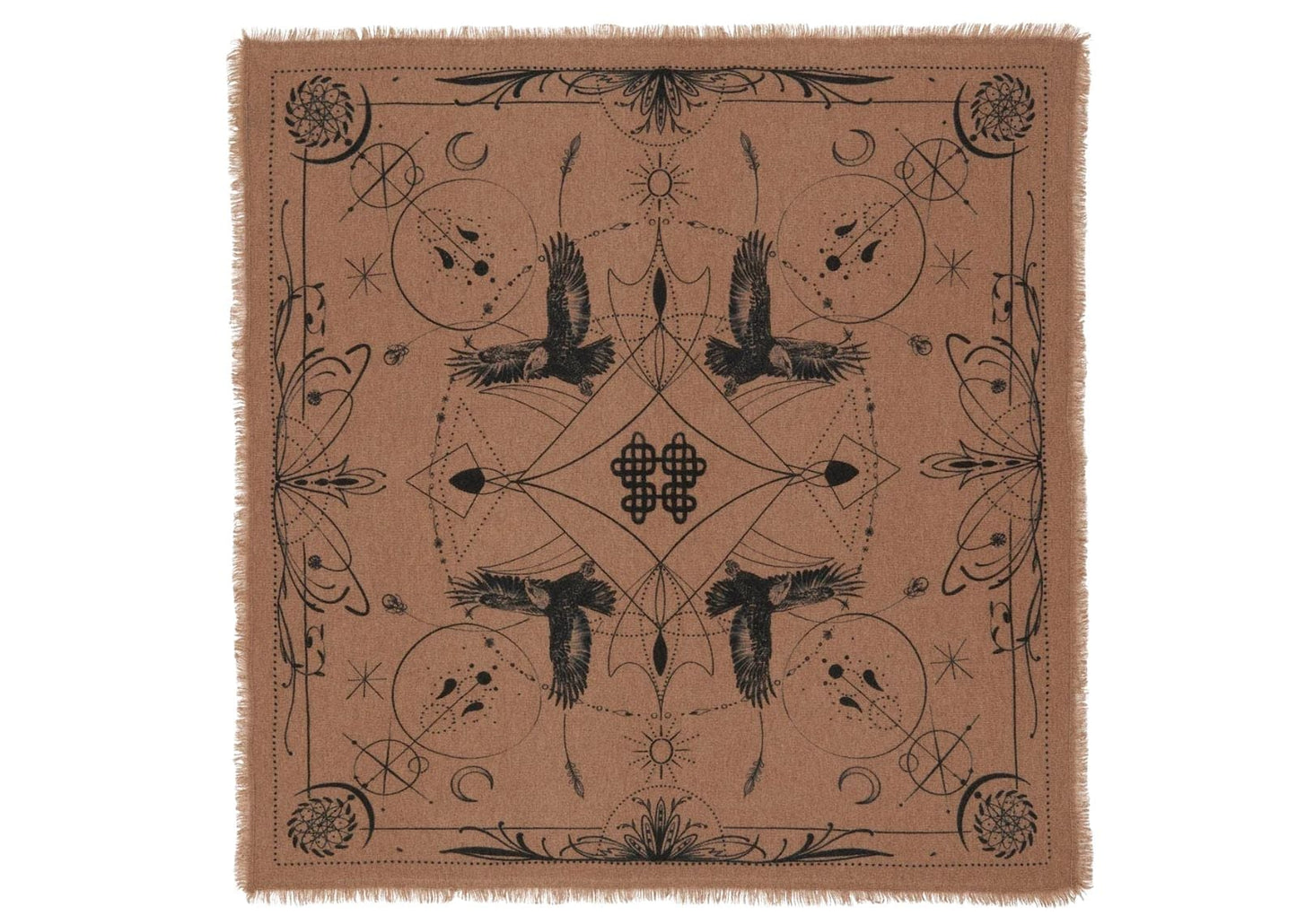 Large Bandana Hiloki Camelo Brown