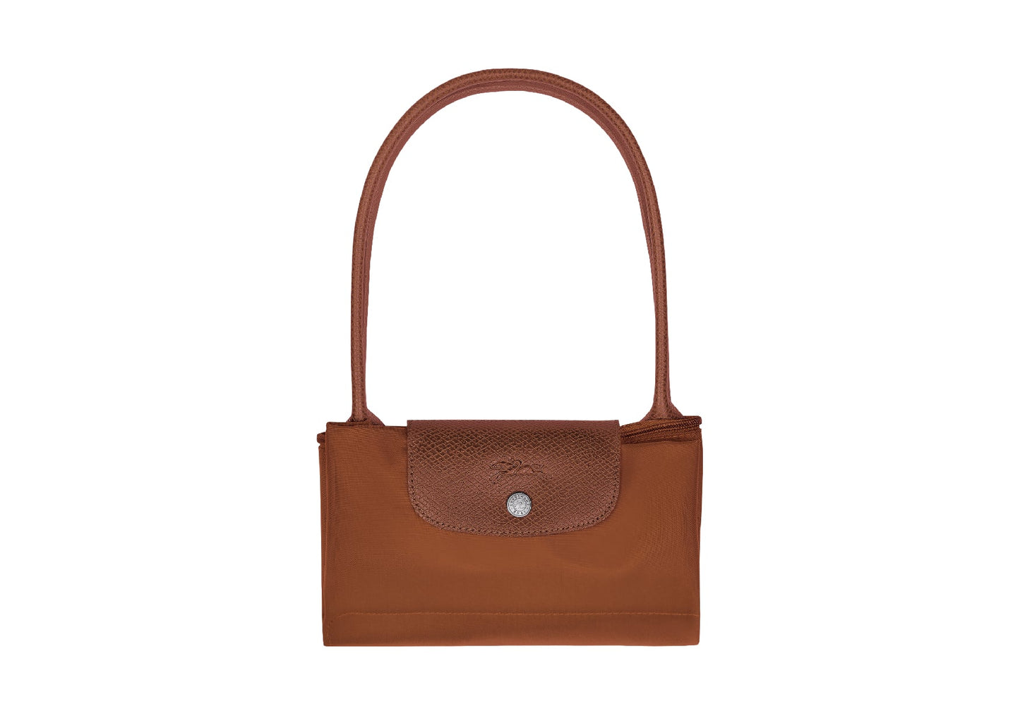 Le Pliage Green Medium Tote Bag Cognac