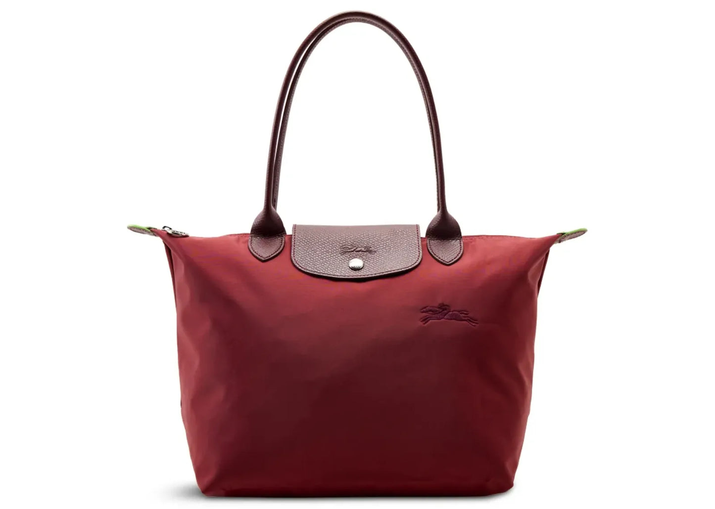 Le Pliage Green Medium Tote Bag Pomegranate