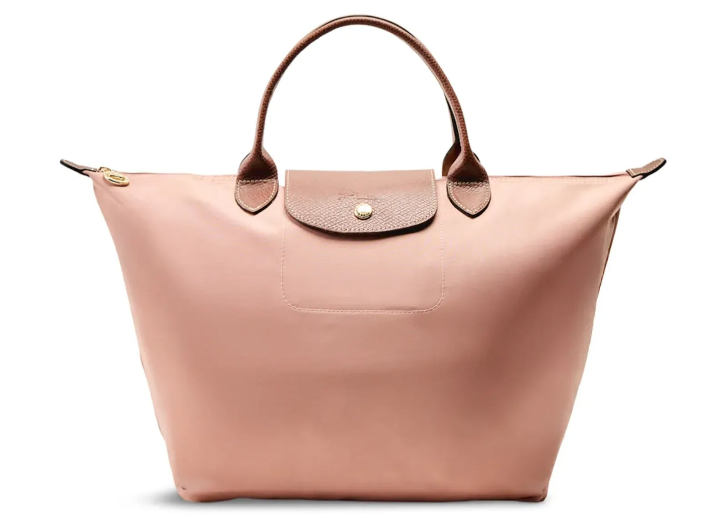 Le Pliage Original Medium Handbag Pink Tea