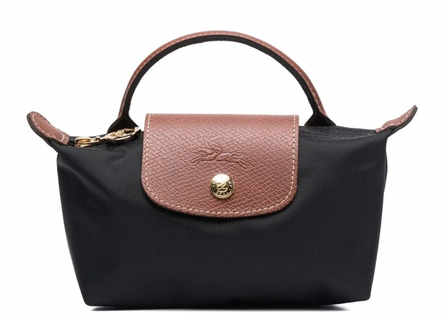Le Pliage Original Pouch With Handle Black