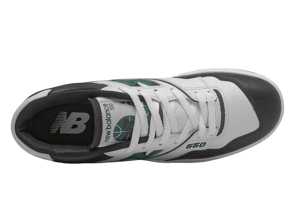 550 White Green Black