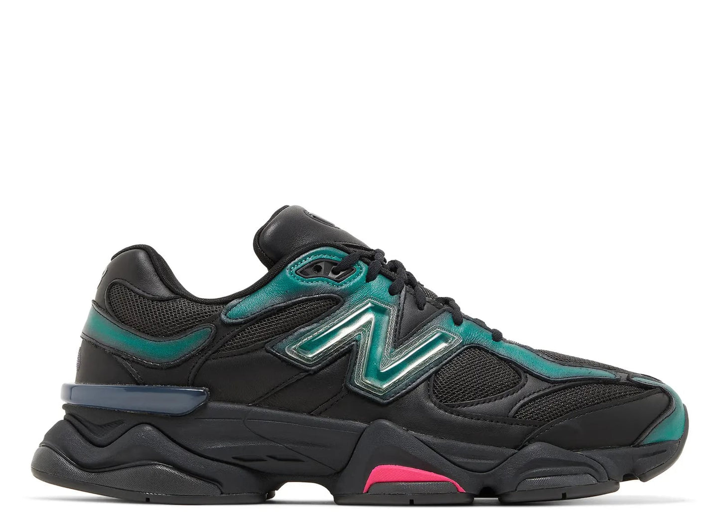 9060 Mowalola Burglarwear Black Teal Pink