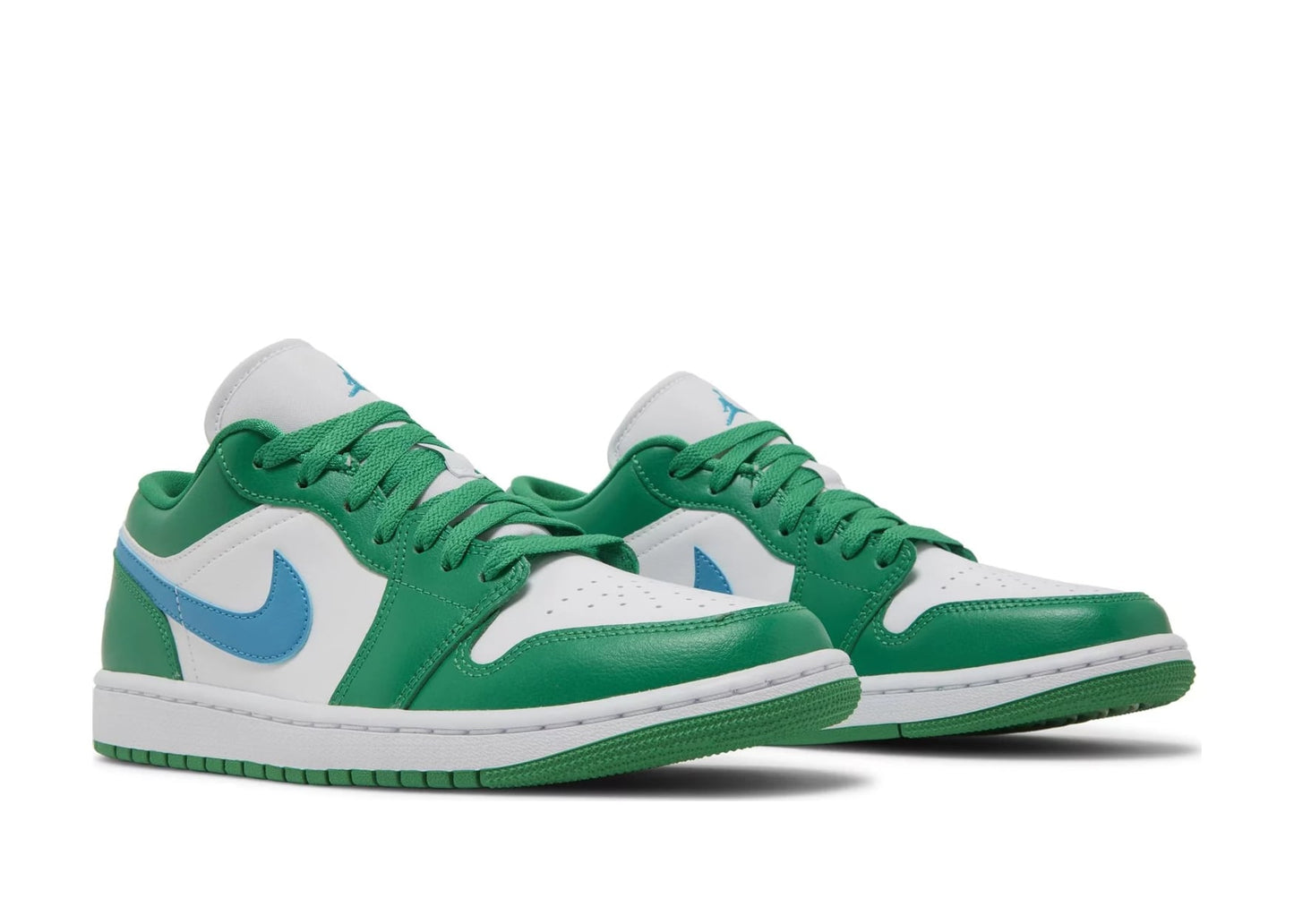 Air Jordan 1 Low Lucky Green Aquatone (W)