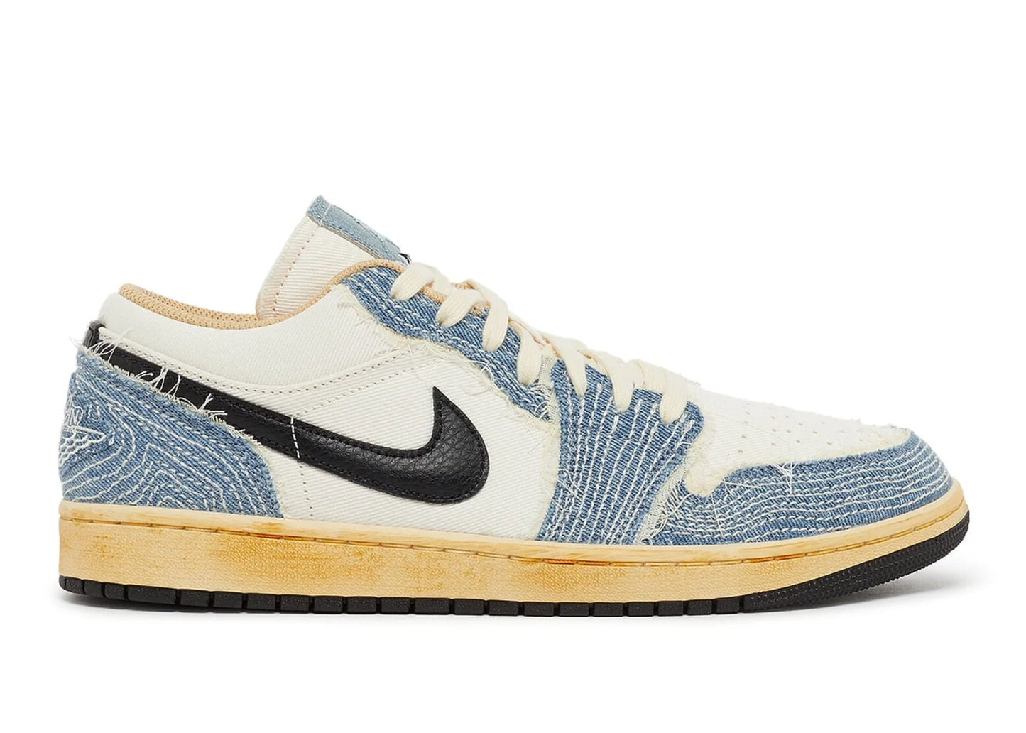 Air Jordan 1 Low SE WRMK Sashiko Denim