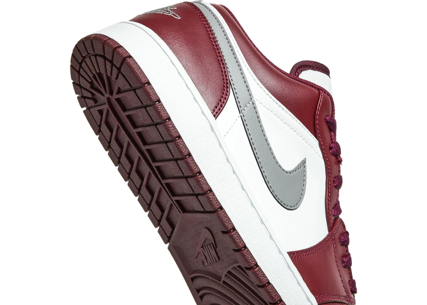 Air Jordan 1 Low White Bordeaux