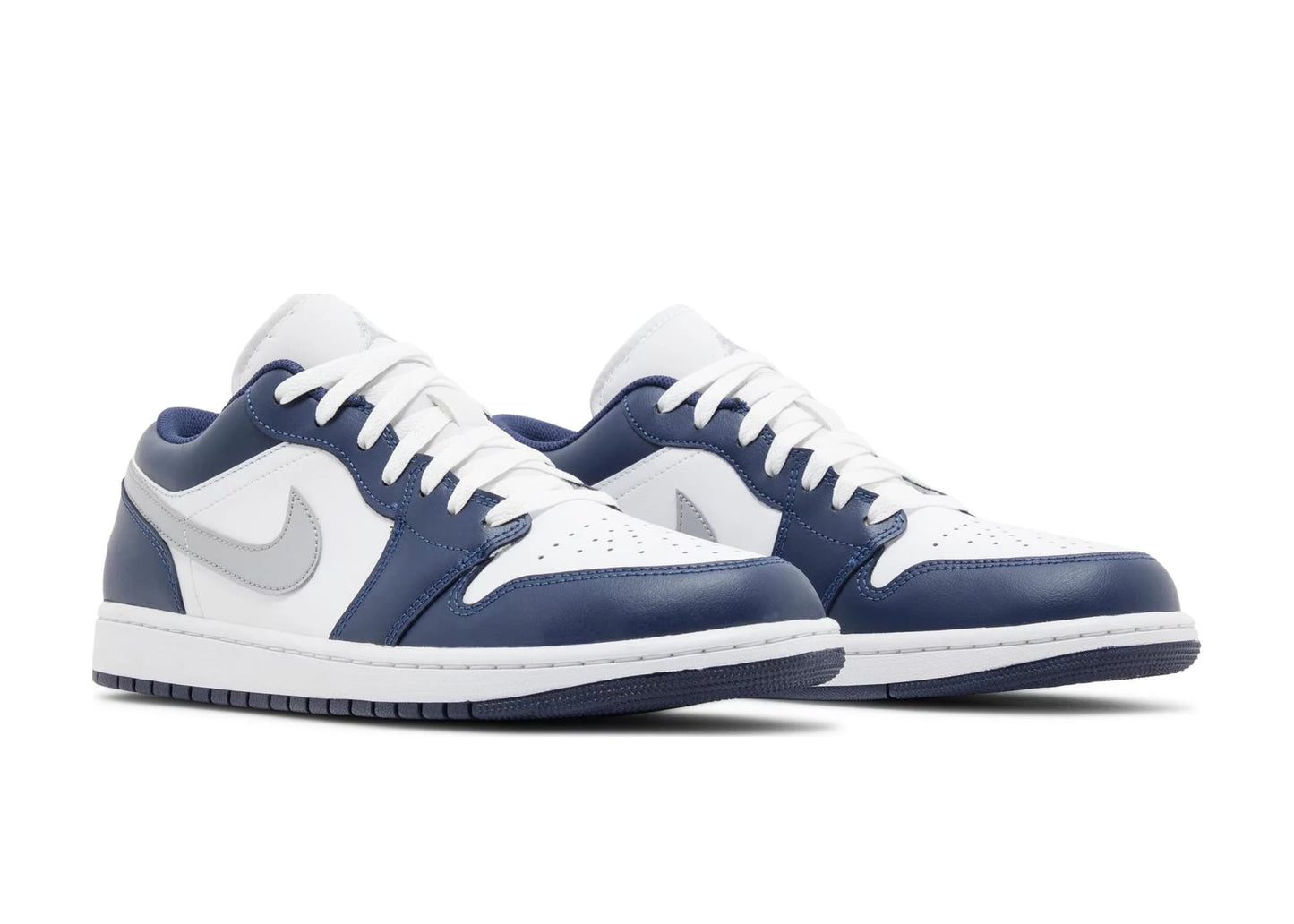 Air Jordan 1 Low Wolf Grey Midnight Navy