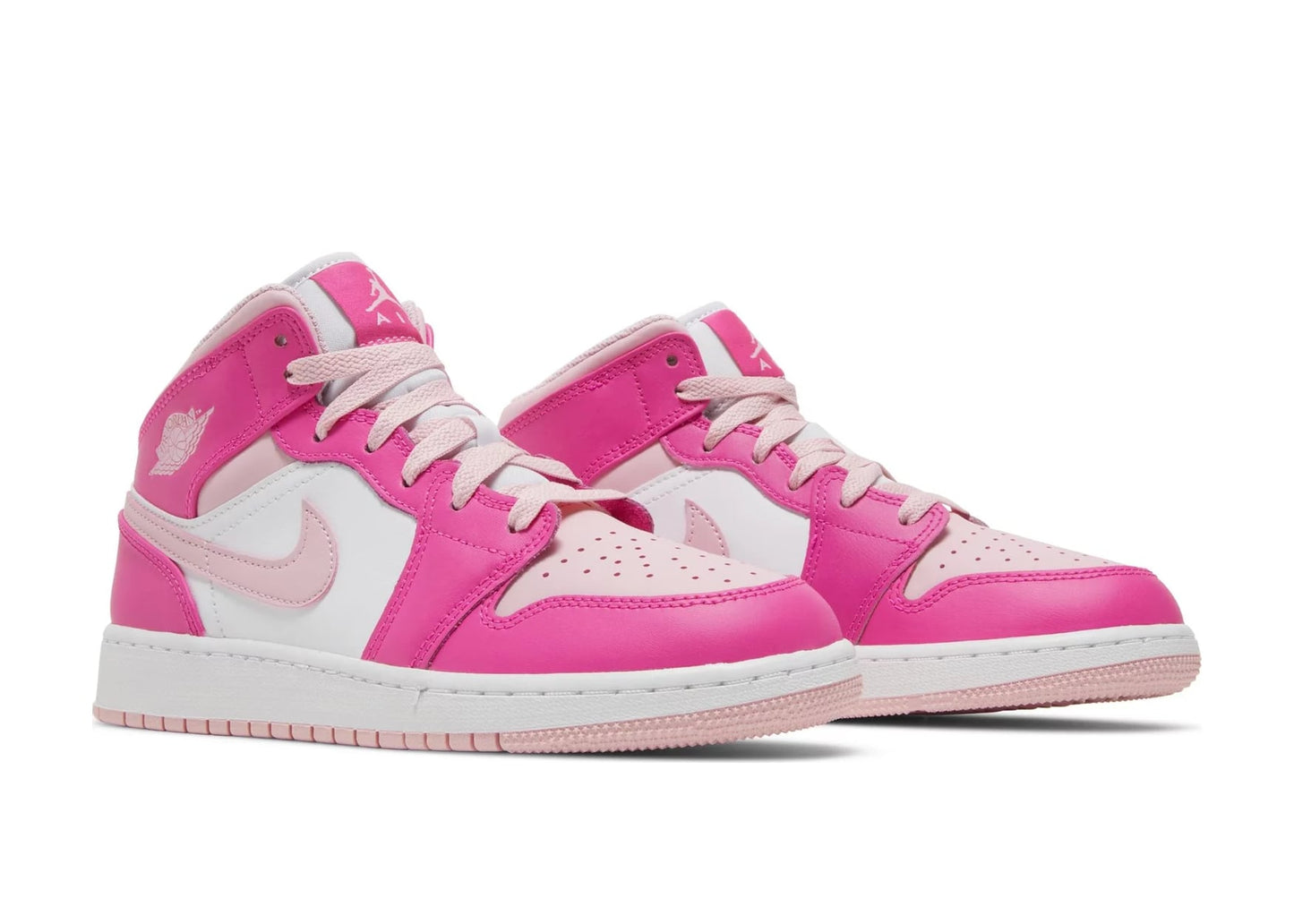 Air Jordan 1 Mid Fierce Pink (GS)