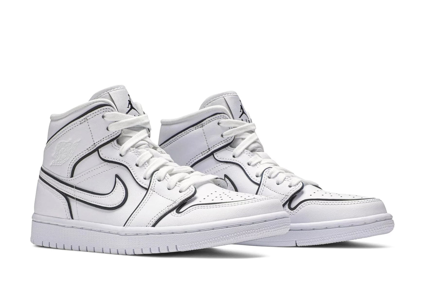Air Jordan 1 Mid Iridescent Reflective White (W)