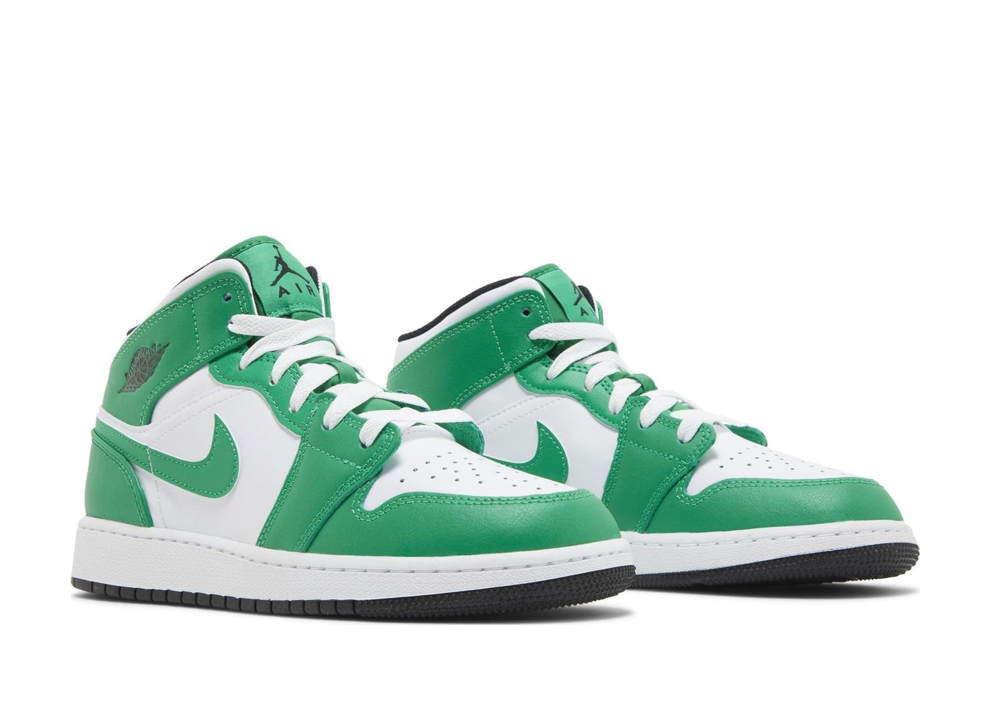 Air Jordan 1 Mid Lucky Green (GS)