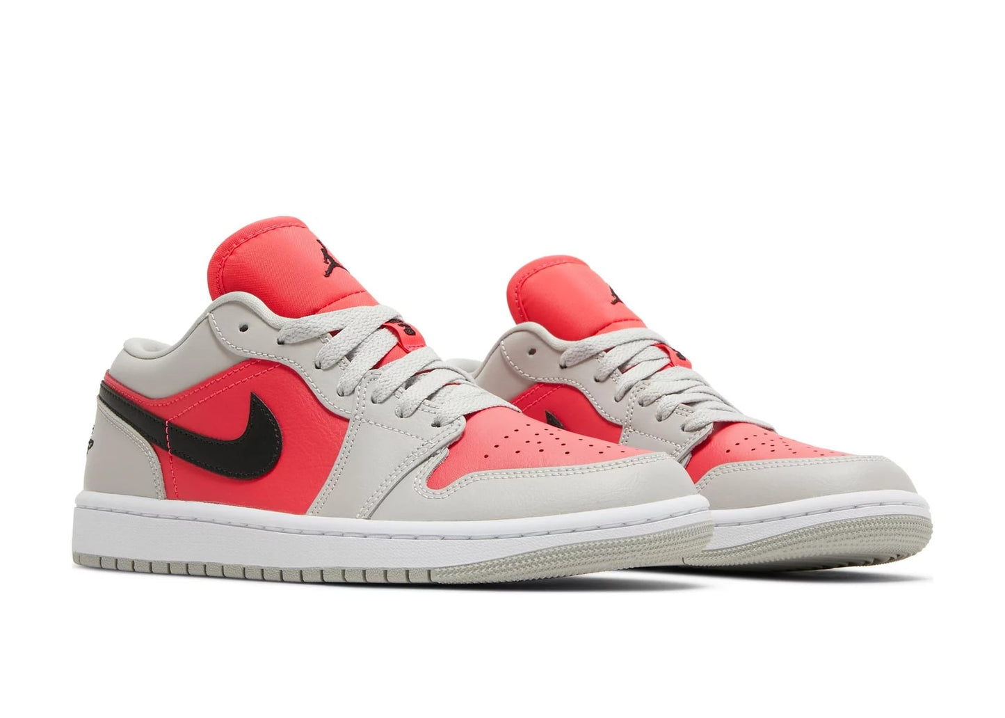 Air Jordan 1 Retro Low Light Iron Ore Siren Red (W)