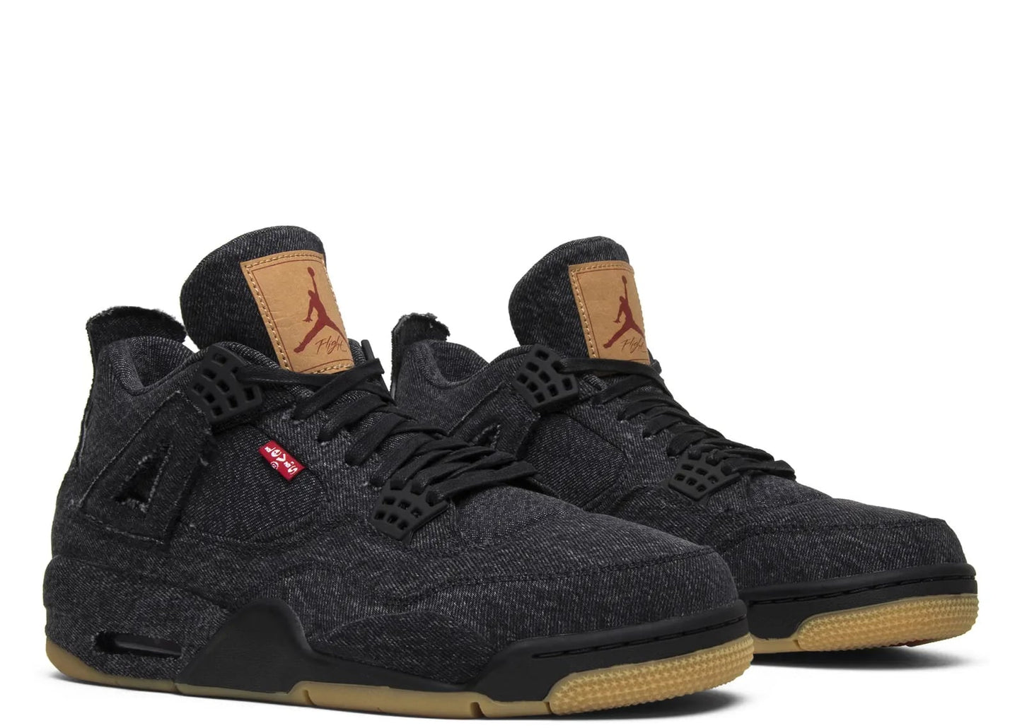 Air Jordan 4 Retro Levis Black (Levis Tag)