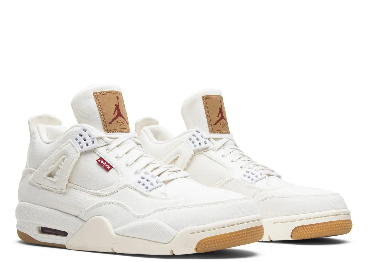 Air Jordan 4 Retro Levis White (Levis Tag)