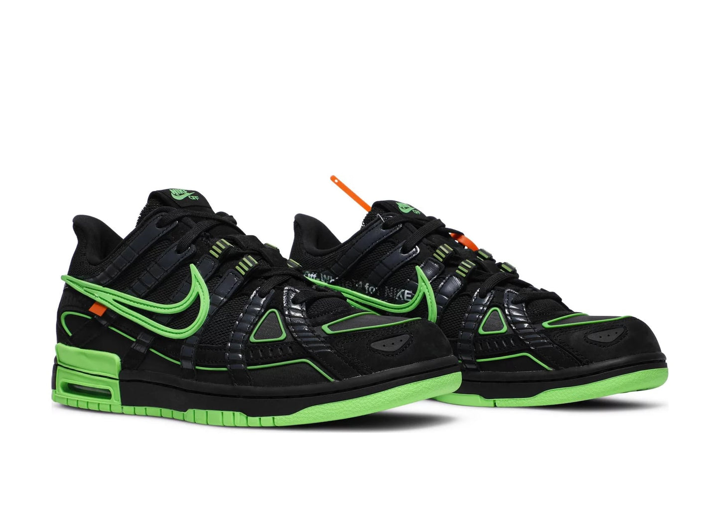 Air Rubber Dunk Off-White Green Strike