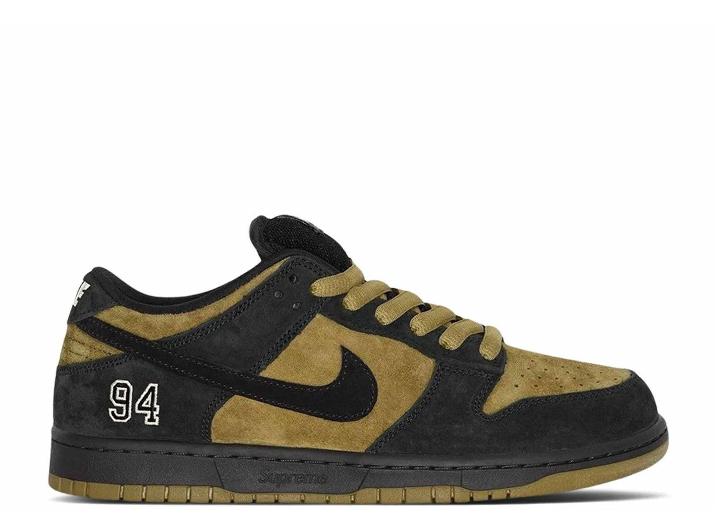 SB Dunk Low Supreme 94 Camper Green