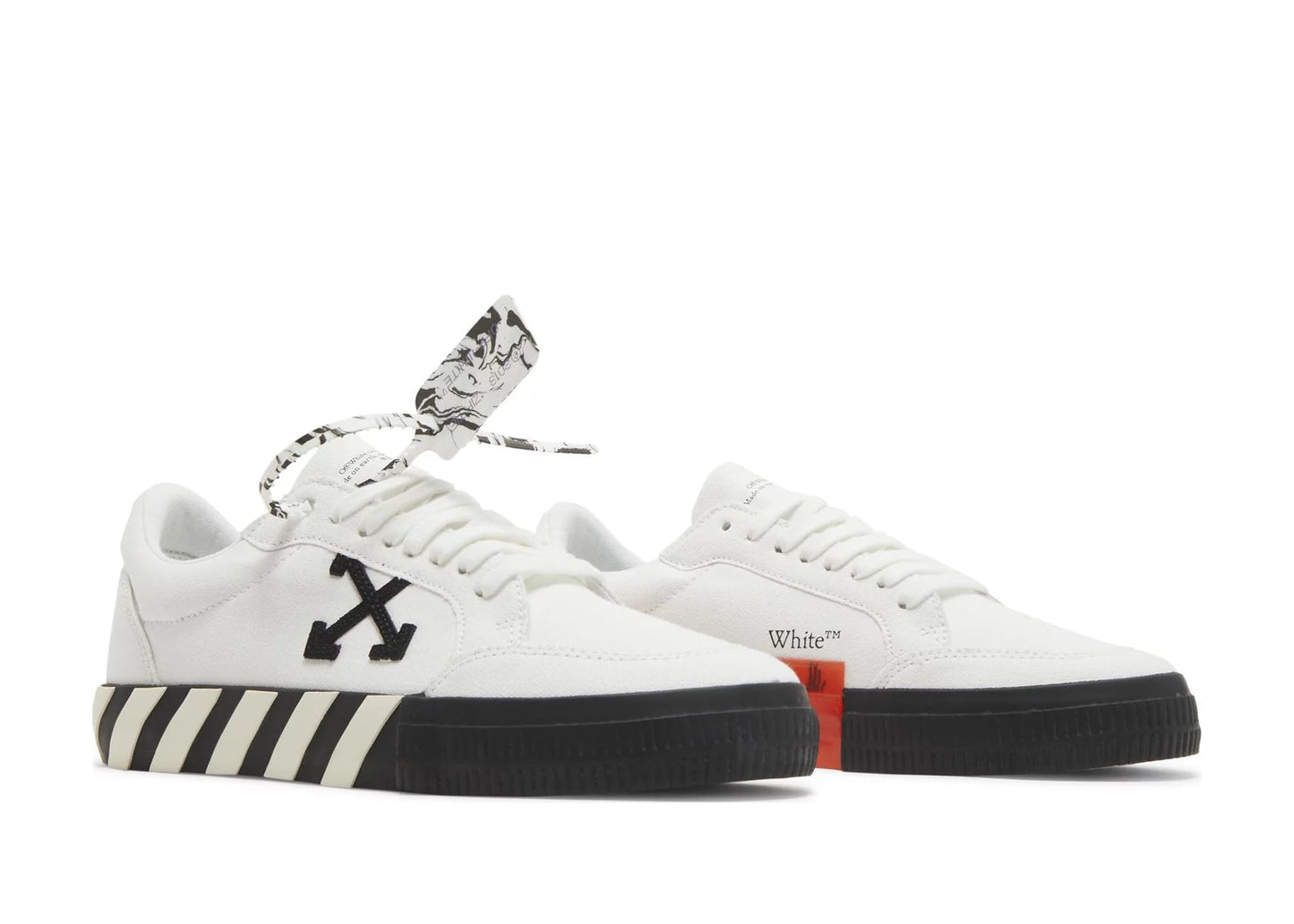 OFF-WHITE Vulc Low Canvas White Black