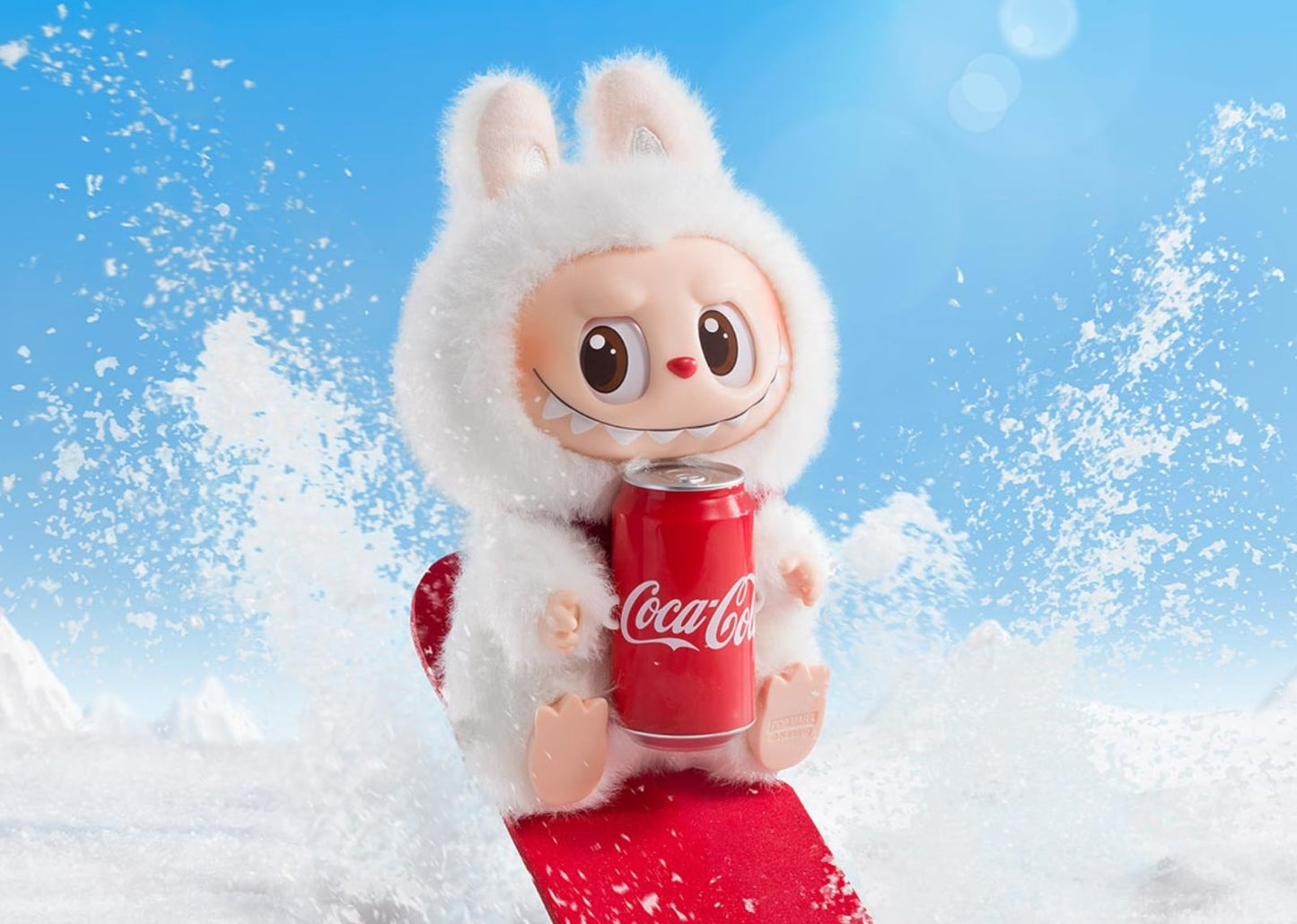 Labubu The Monsters Coca Cola Series Happy Factor Vinyl Plush Figure