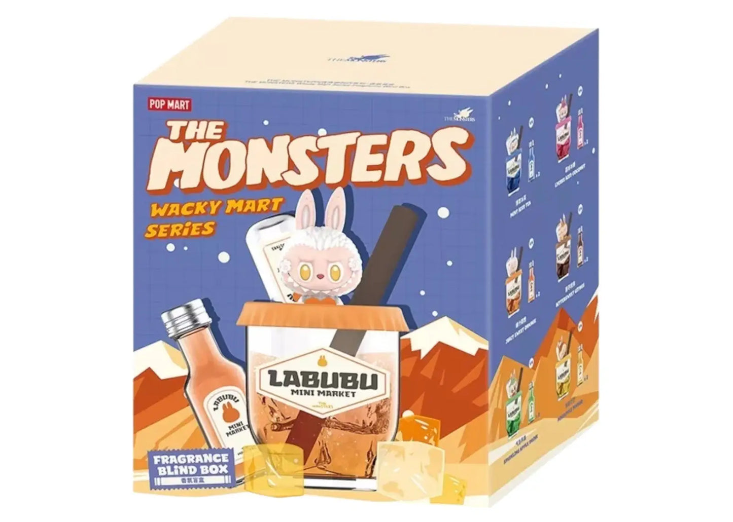 Labubu The Monsters Wacky Mart Series Fragrance Single Blind Box