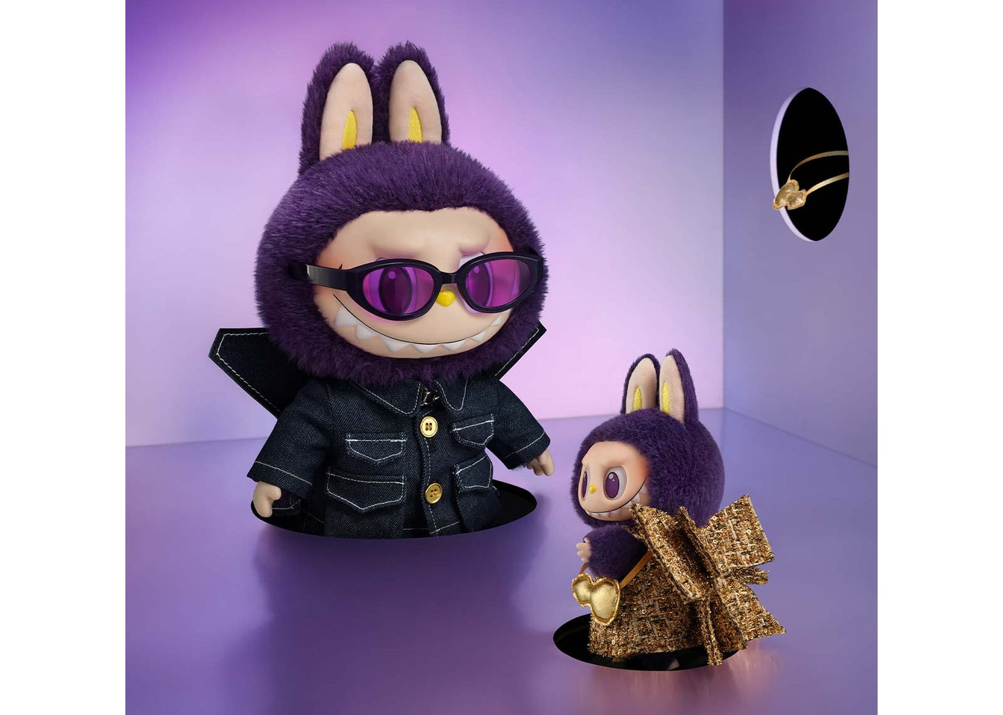 Labubu x Pronounce Wings of Fortune Vinyl Plush Hanging Card