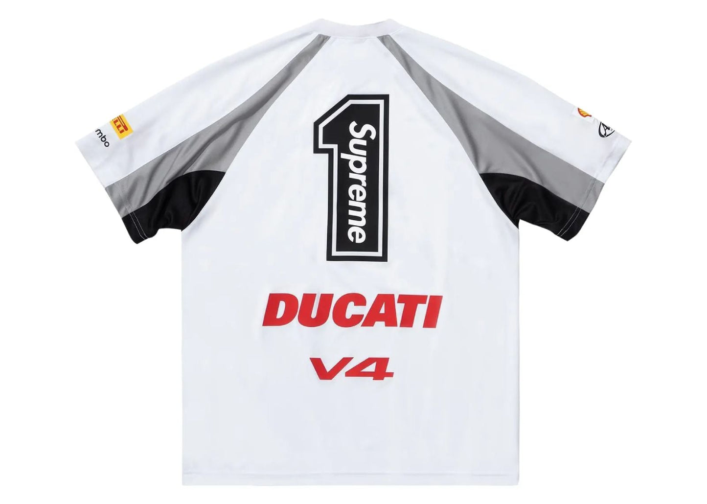 Ducati Soccer Jersey White