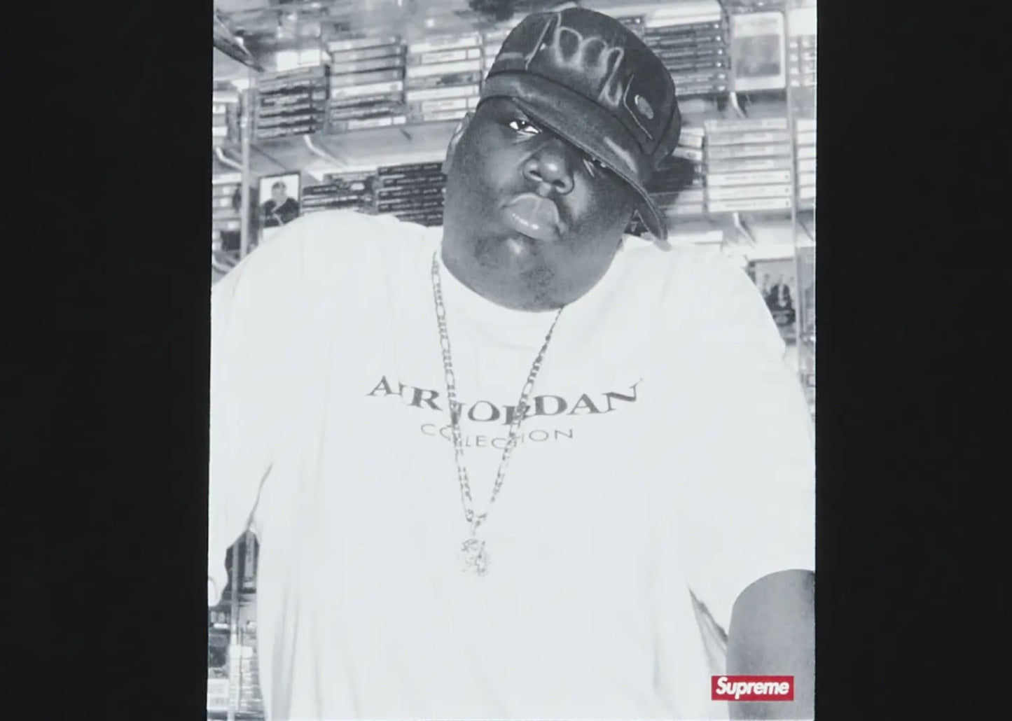 Jordan Biggie S/S Top Black