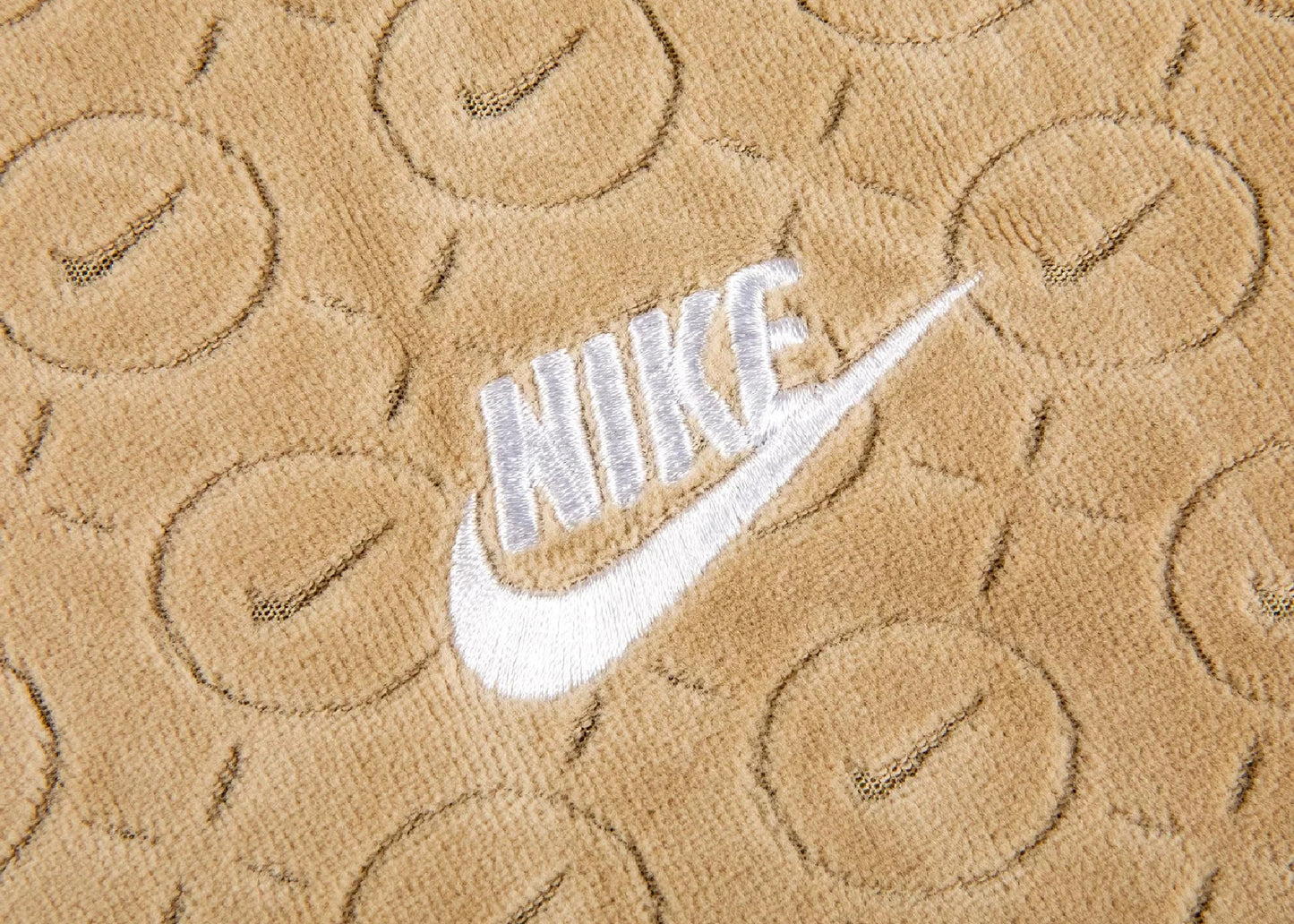 Nike Velour Track Jacket Tan