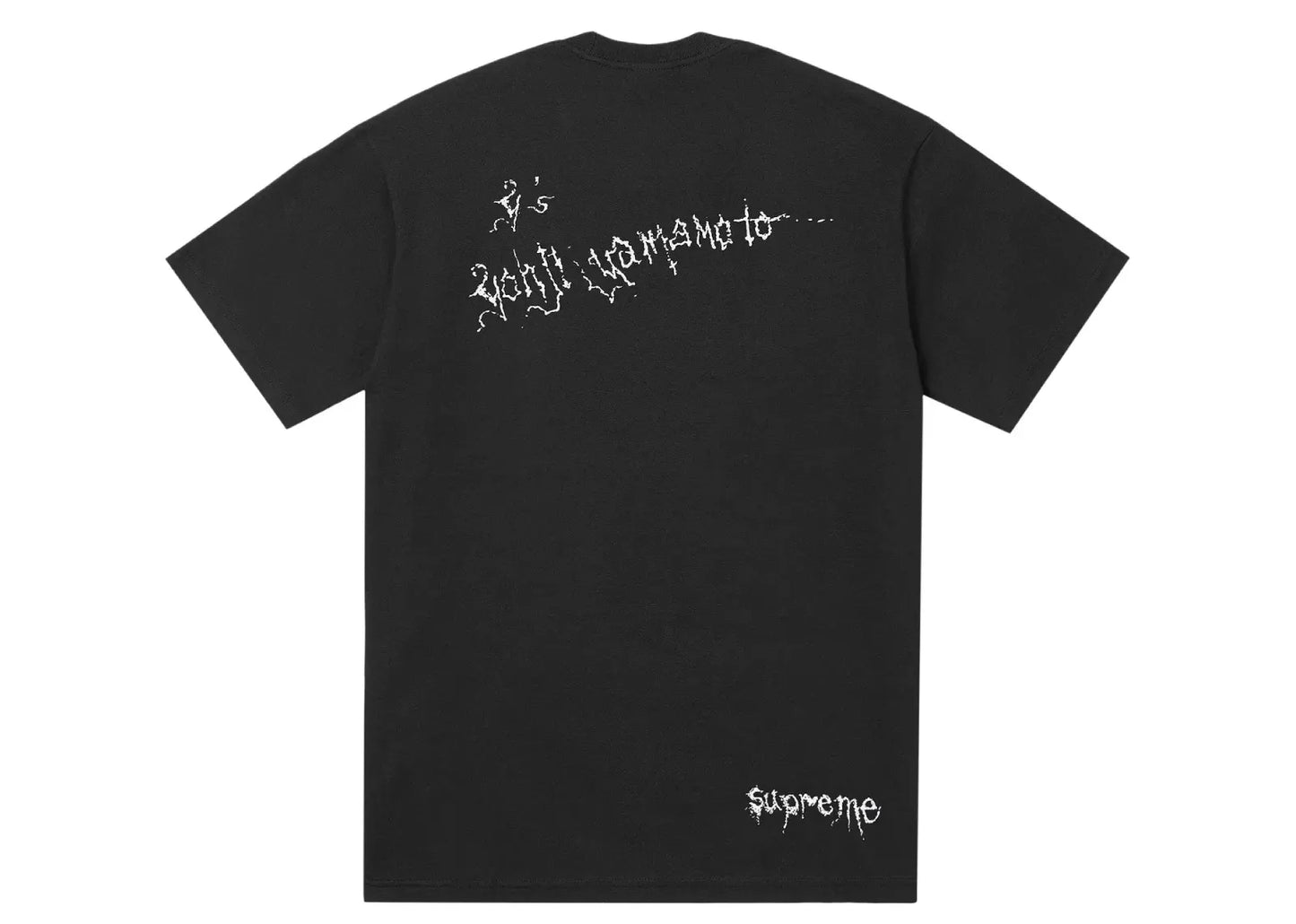 Ys by Yohji Yamamoto Thinker Tee Black