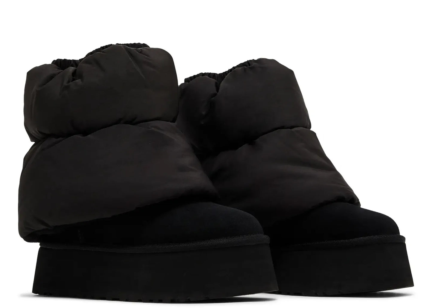 Classic Mini Dipper Puffer Boot Black (W)