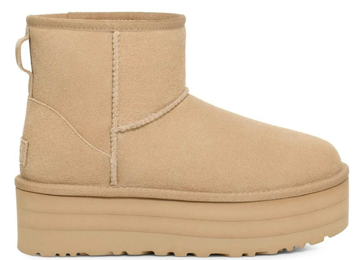 Classic Mini Platform Boot Mustard Seed (W)