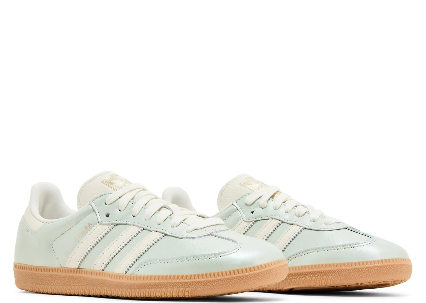 adidas Samba OG Linen Green Metallic (W)