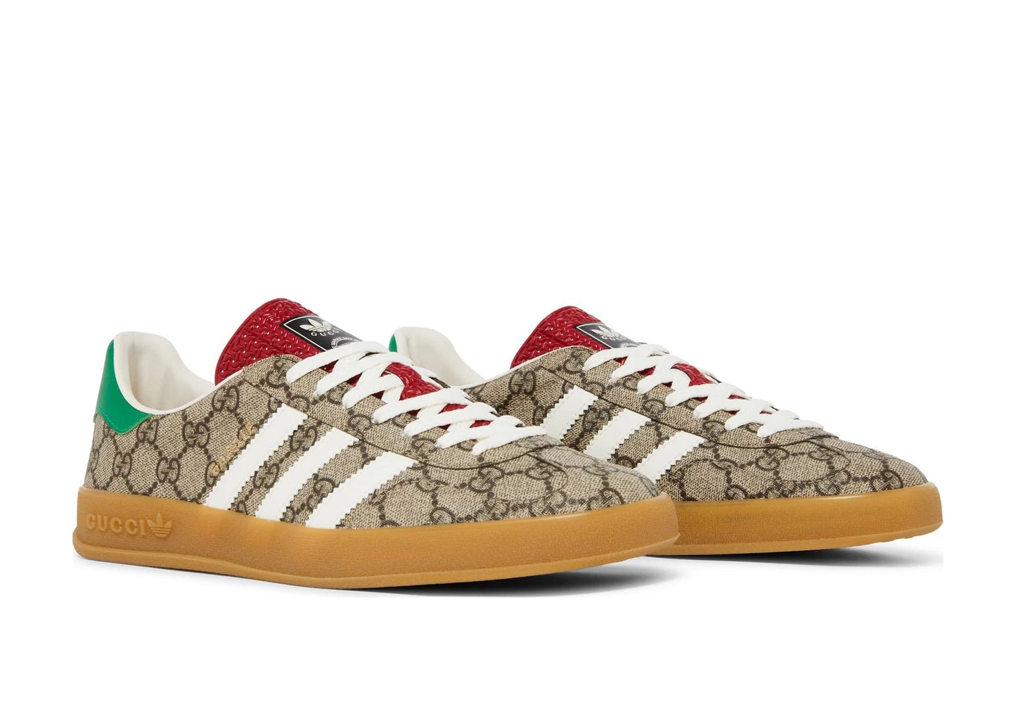 adidas x Gucci Gazelle Beige GG Monogram