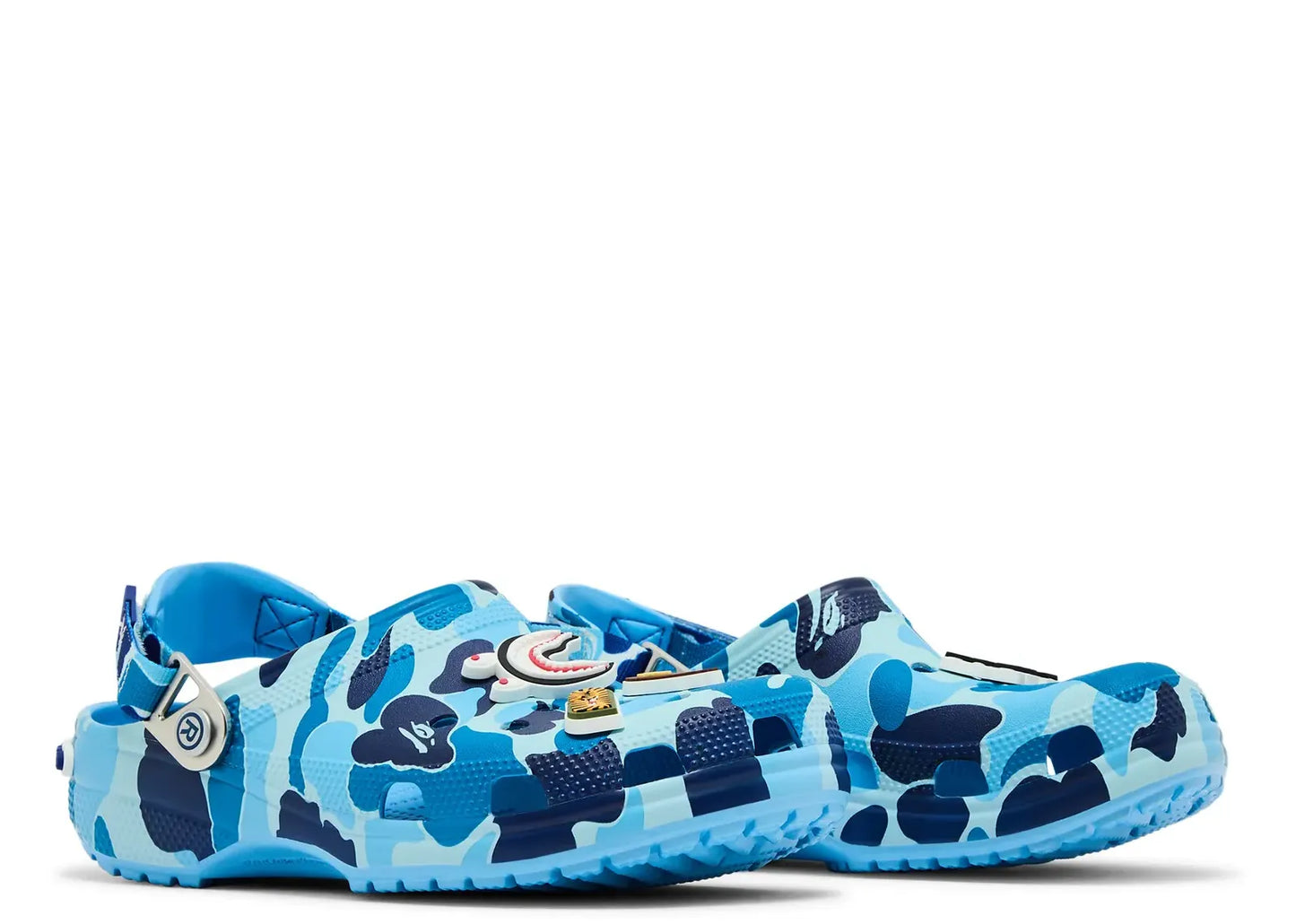Classic Clog A Bathing Ape ABC Camo Blue