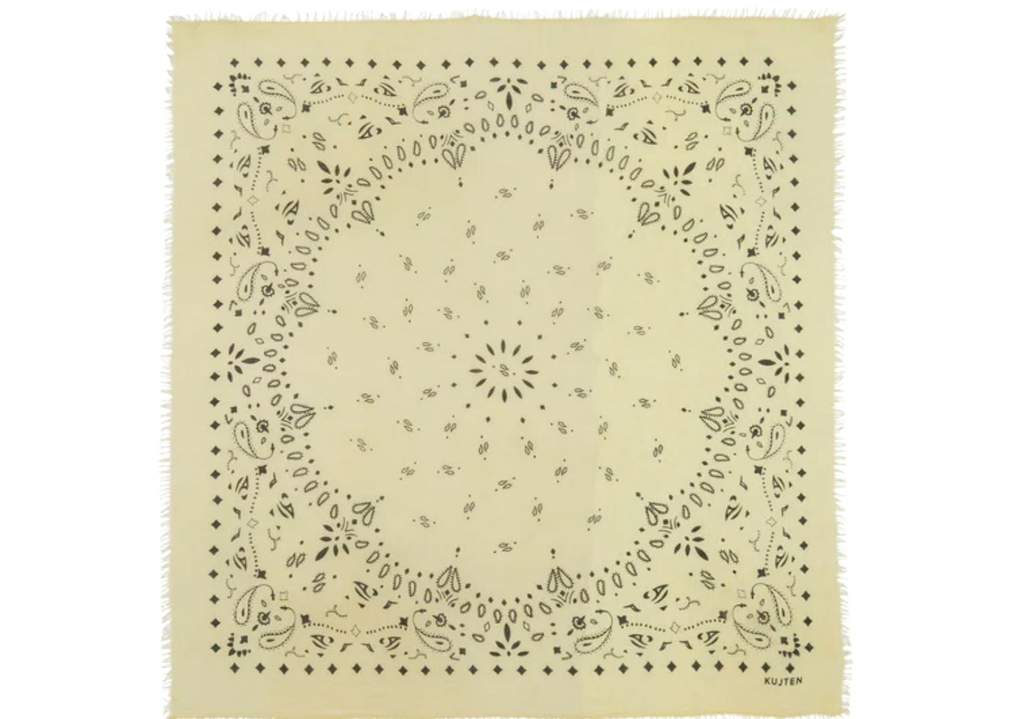 Extra Large Cashmere Bandana Effy Anise