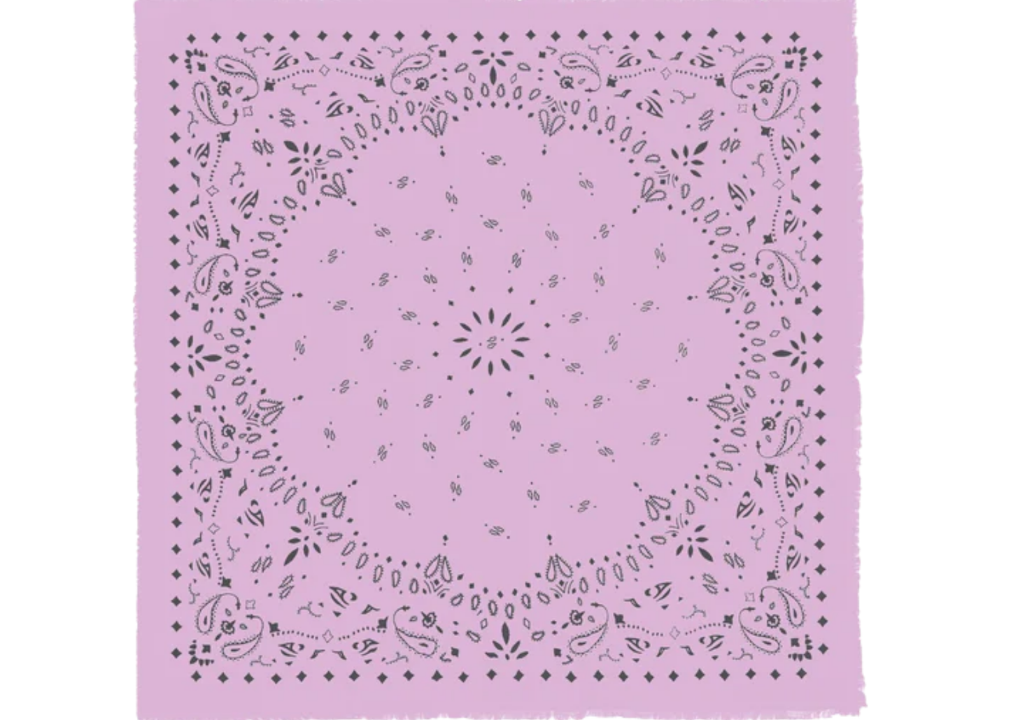 Extra Large Cashmere Bandana Effy Morning Pink