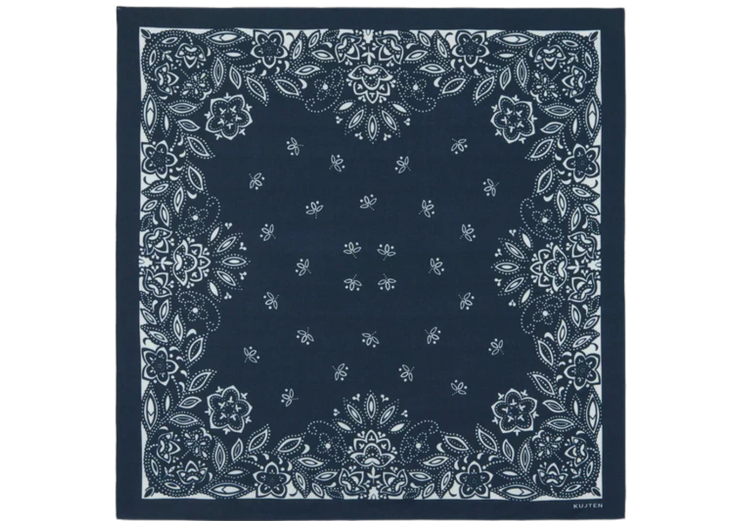 Large Bandana Helia Dark Navy Blue