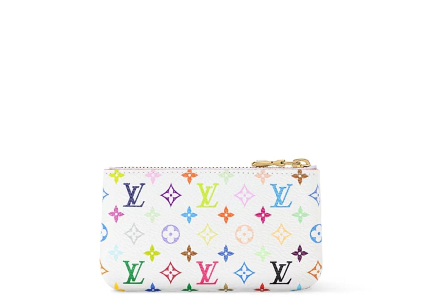 x Takashi Murakami Key Pouch Multicolor White