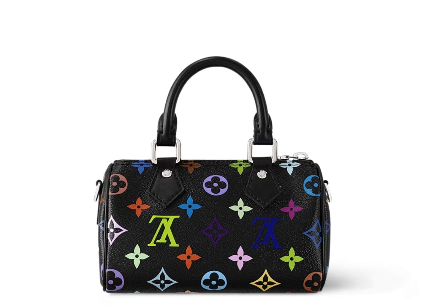 x Takashi Murakami Nano Speedy Black Multicolored