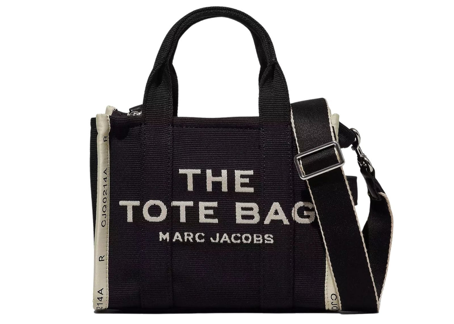 The Small Tote Bag Jacquard Black