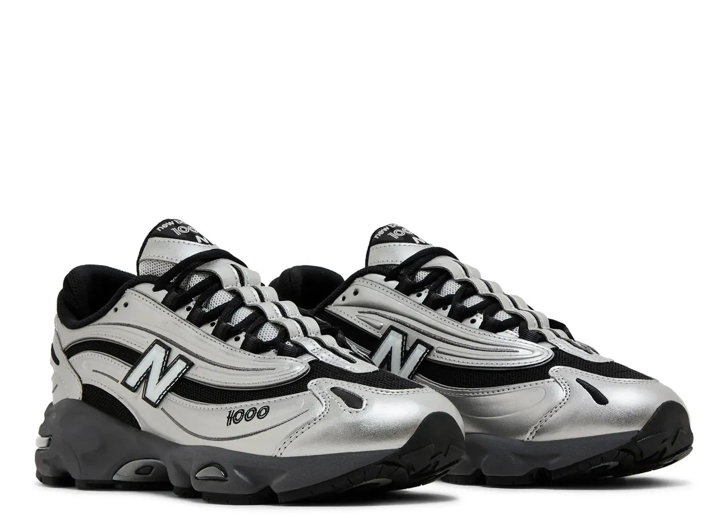 1000 Black Silver Metallic