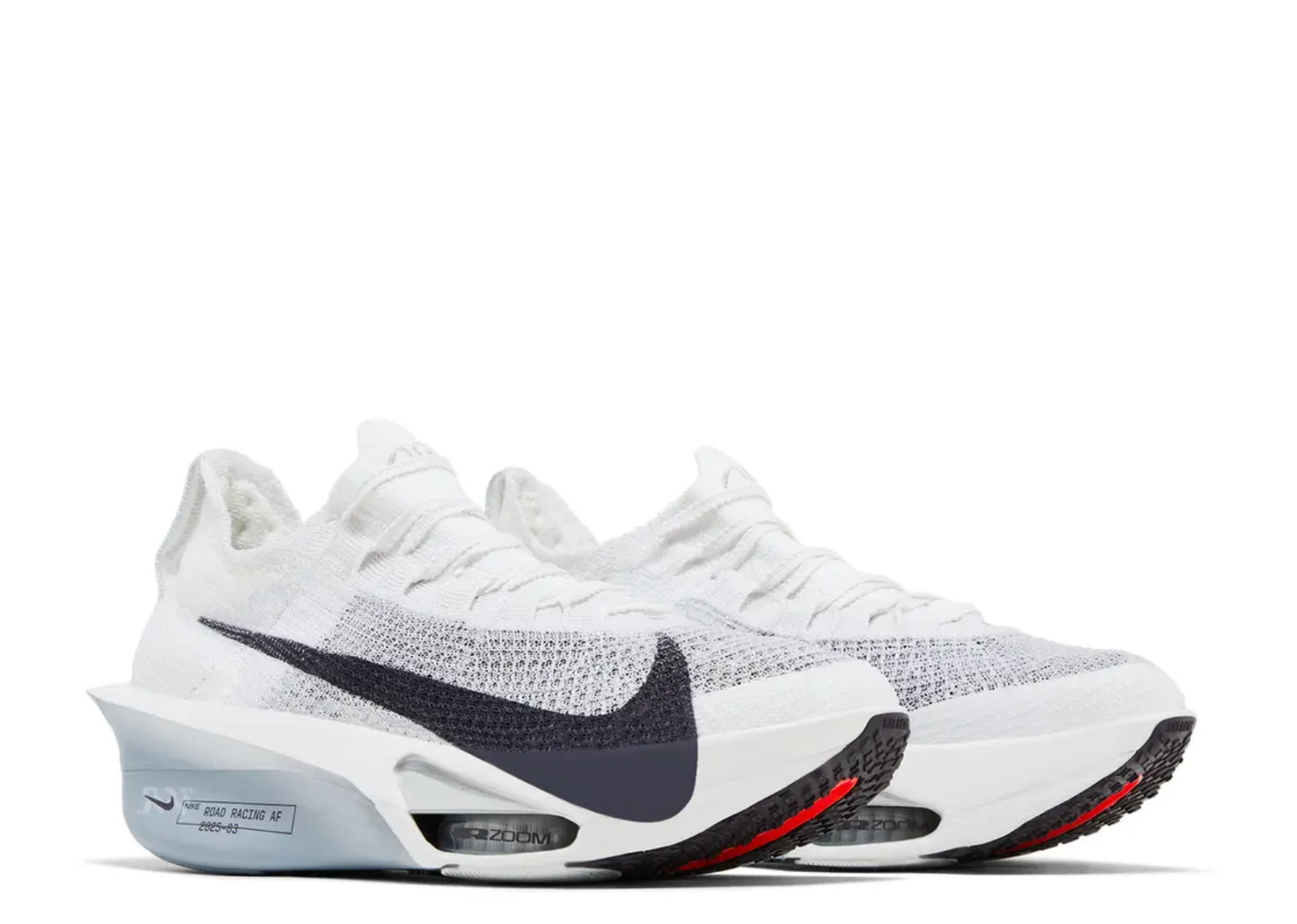 Air Zoom Alphafly Next% 3 White Pure Platinum Obsidian Mist Gridiron