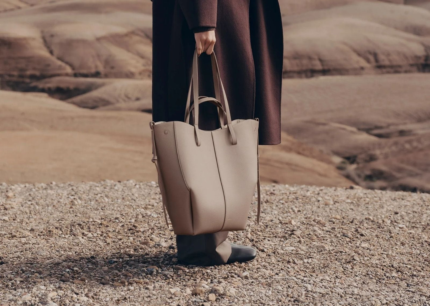Cyme Tote Edition Textured Taupe