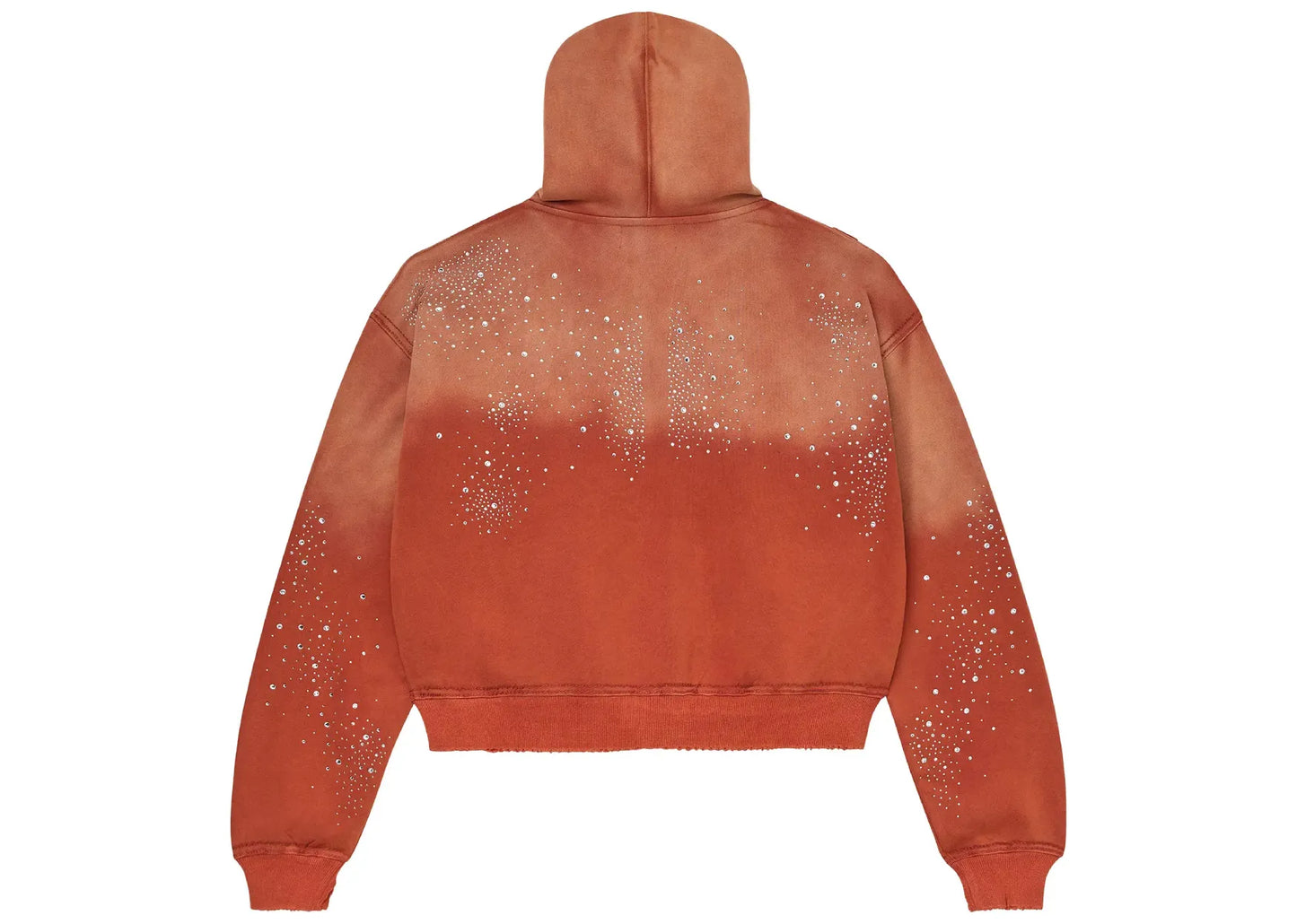 Classico Zip Up Hoodie Orange