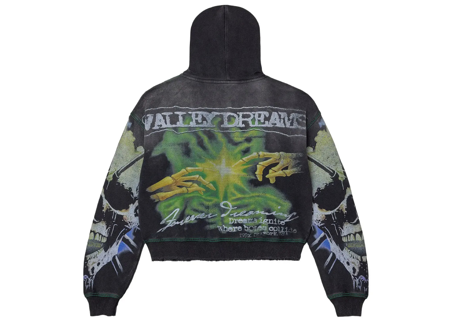 Gravedigger Zip Up Black