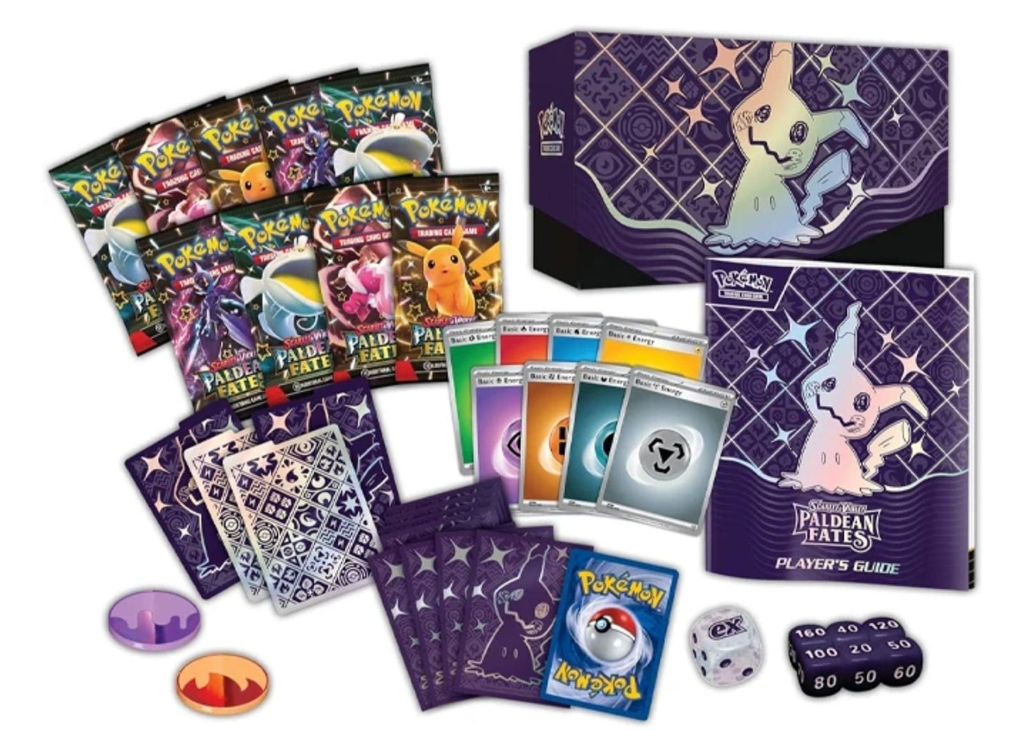 2024 Pokémon Scarlet & Violet Paldean Fates Pokemon Center Elite Trainer Box