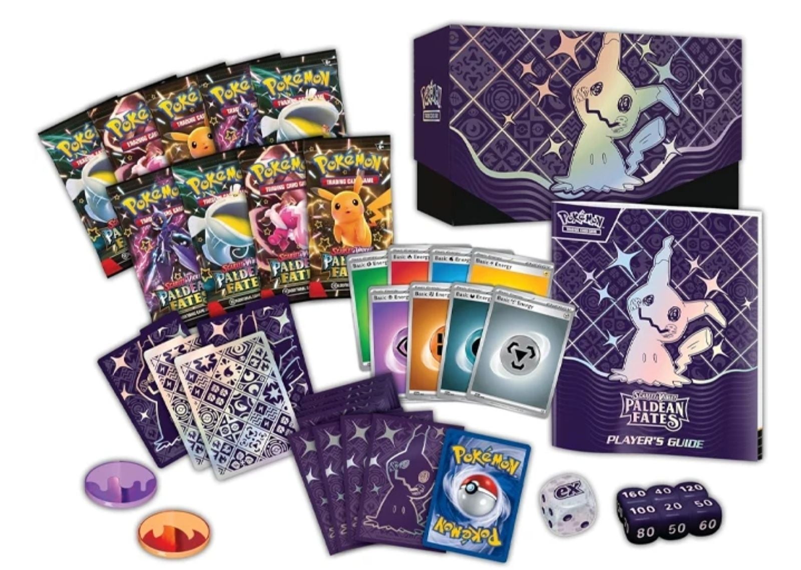 2024 Pokémon Scarlet & Violet Paldean Fates Pokemon Center Elite Trainer Box