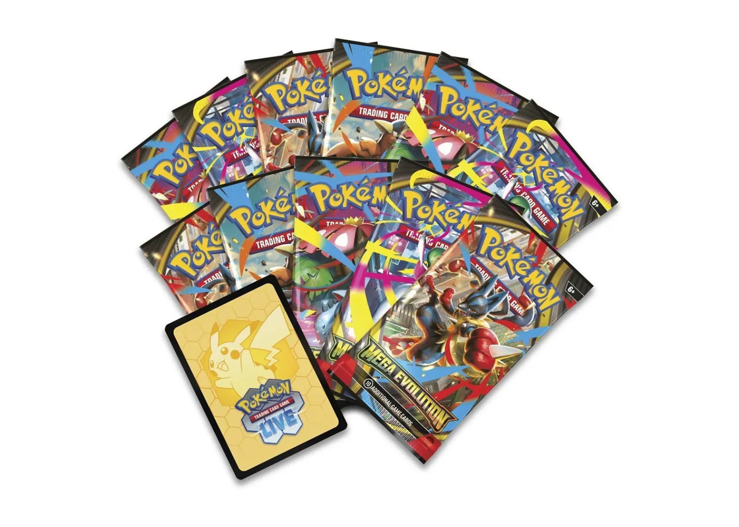 2025 Pokémon Mega Evolution Mega Lucario Pokemon Center Elite Trainer Box
