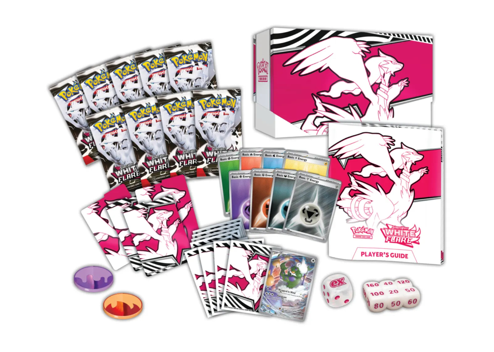 2025 Pokémon Scarlet & Violet Black Bolt & White Flare Elite Trainer Box